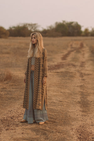 Cocoon Jacket - Almond Berber