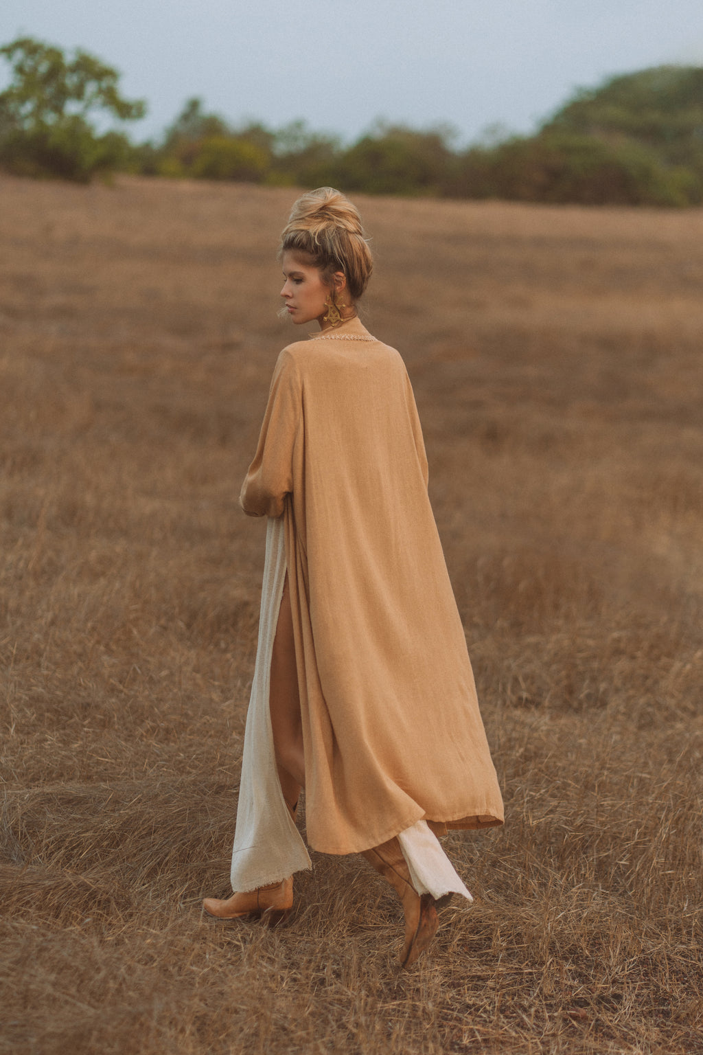 Cocoon Jacket - Almond