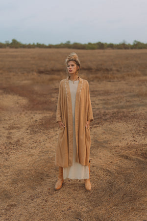 Cocoon Jacket - Almond