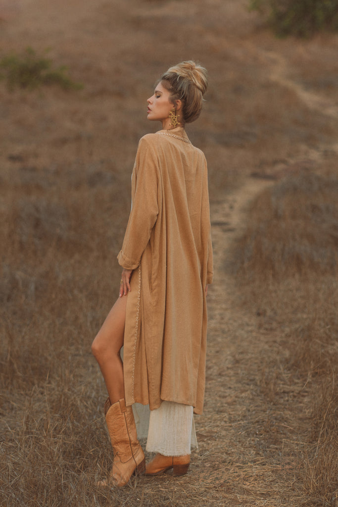 Cocoon Jacket - Almond