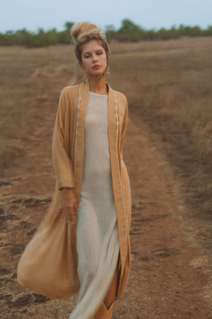 Cocoon Jacket - Almond