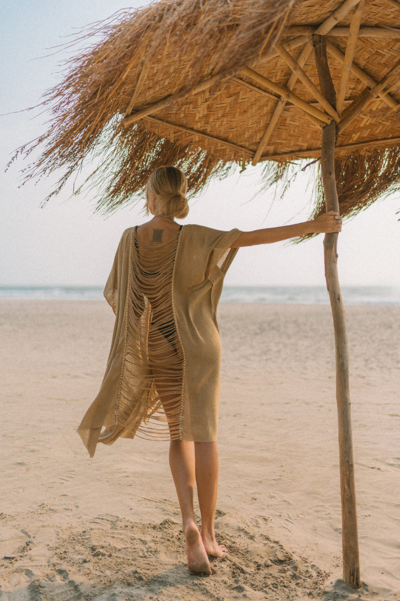 Sundance Kaftan - Almond