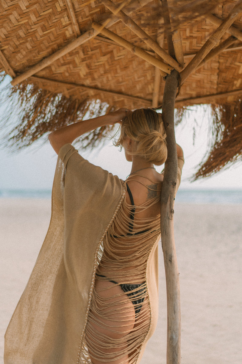 Sundance Kaftan - Almond