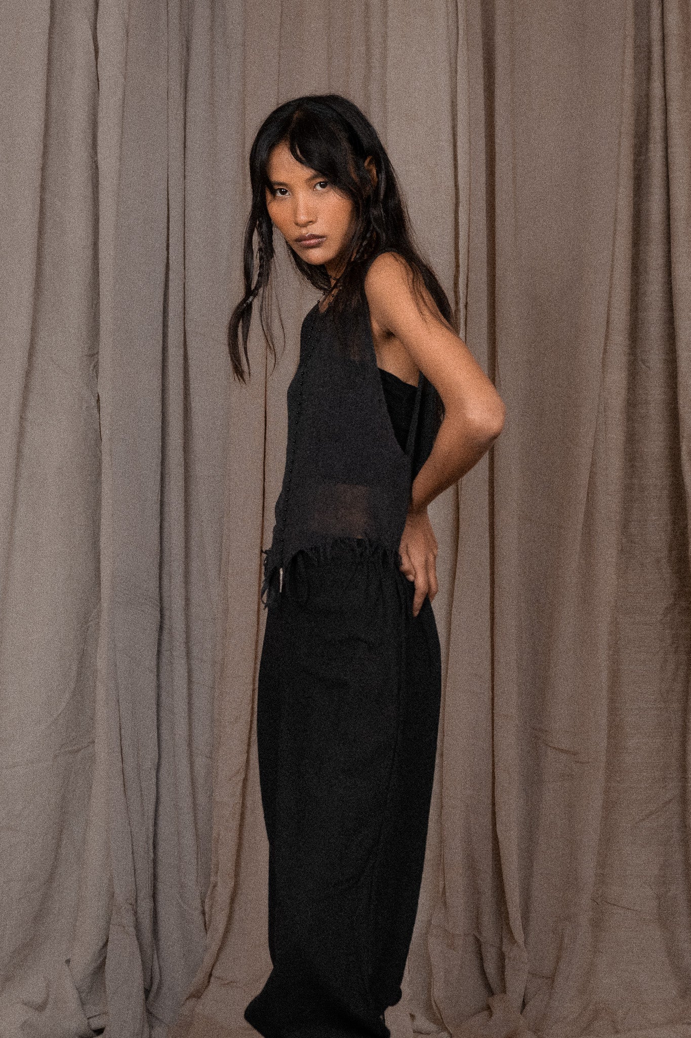 Ame Top - Noir