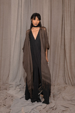 Ace of Wind Cape - Charcoal