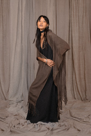 Ace of Wind Cape - Charcoal