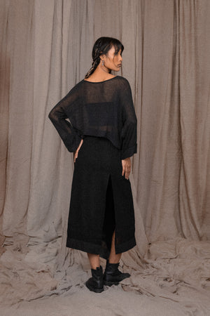 Zeya Top - Noir