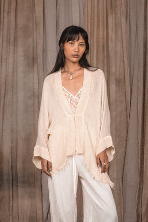 Zahana Kimono - Ivory
