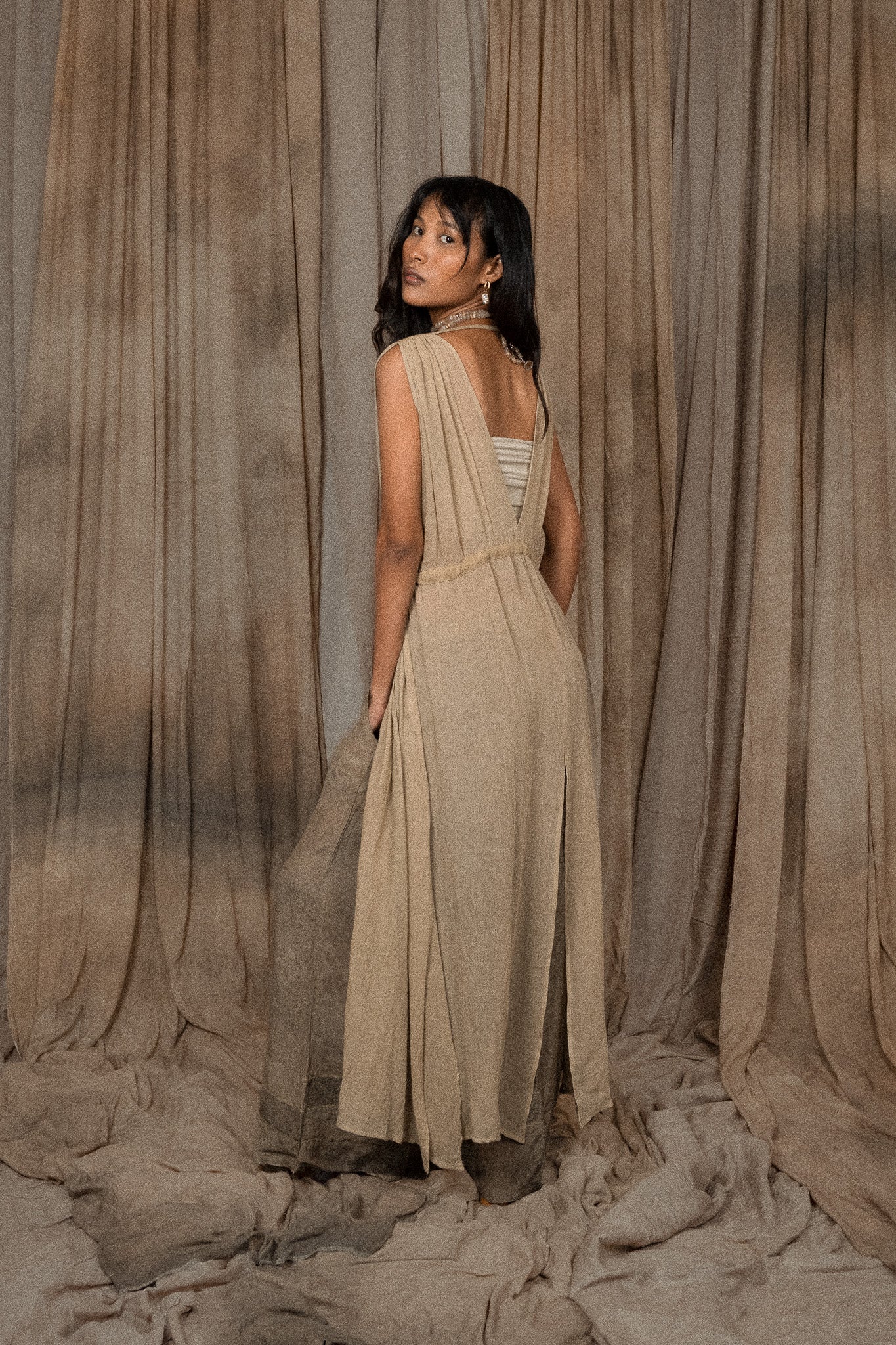 Alma Dress - Sage