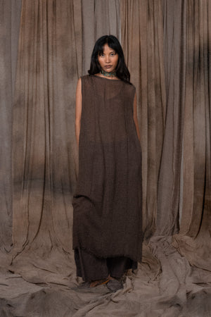 Sandal Dress - Charcoal