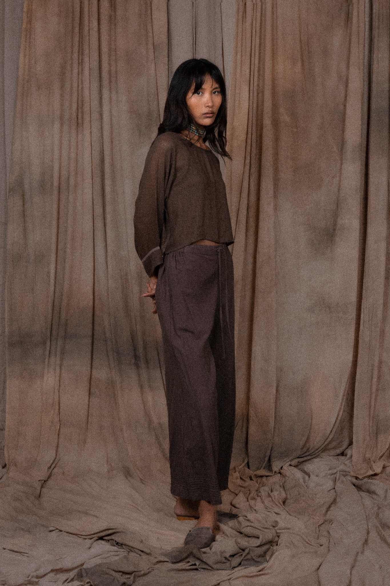 Zeya Top - Charcoal