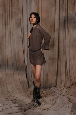 Sense Tunic - Charcoal