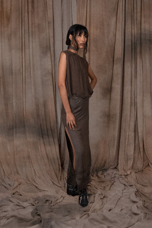 Miro Skirt- Charcoal