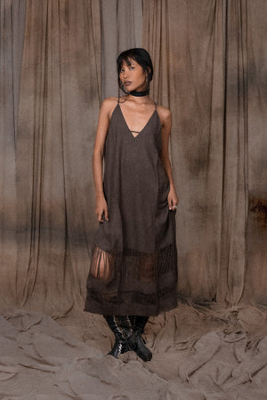 Kiriko Dress - Charcoal