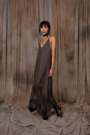 Kiriko Dress - Charcoal
