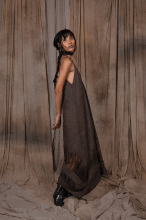 Kiriko Dress - Charcoal