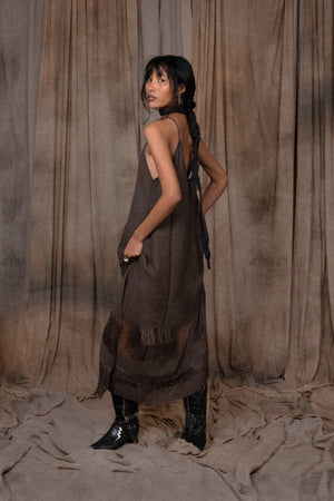 Kiriko Dress - Charcoal