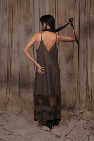 Kiriko Dress - Charcoal