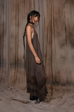 Kiriko Dress - Charcoal