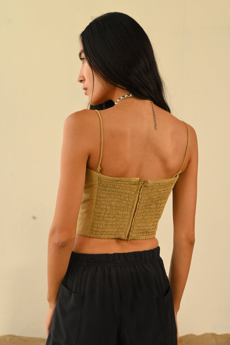 Amrita Corset | Dark Gold