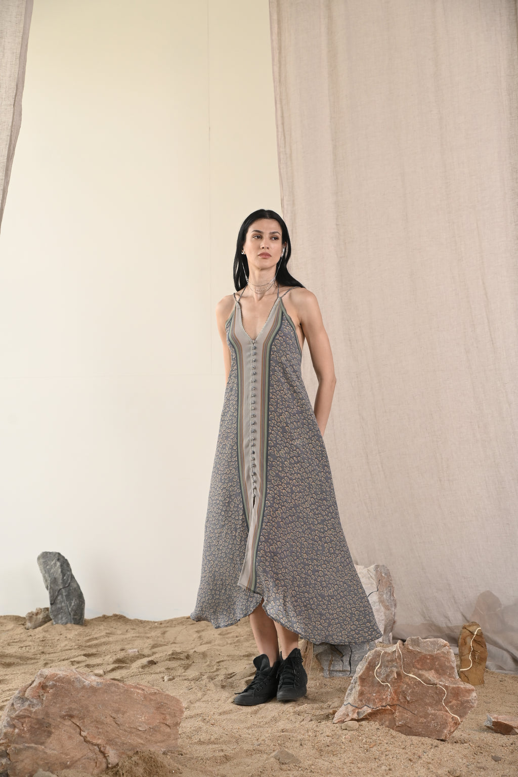 Asha  Dress | Datura Indigo