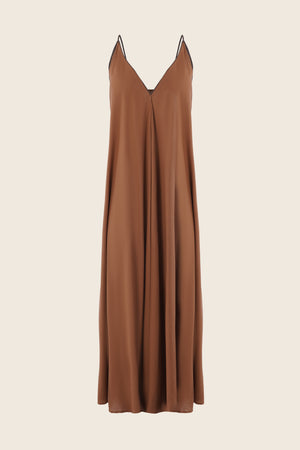 Akani Dress - Tobacco