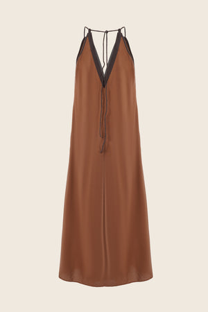 Akani Dress - Tobacco