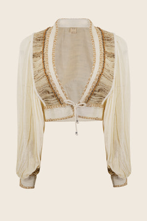 Meraki Jacket | Ivory