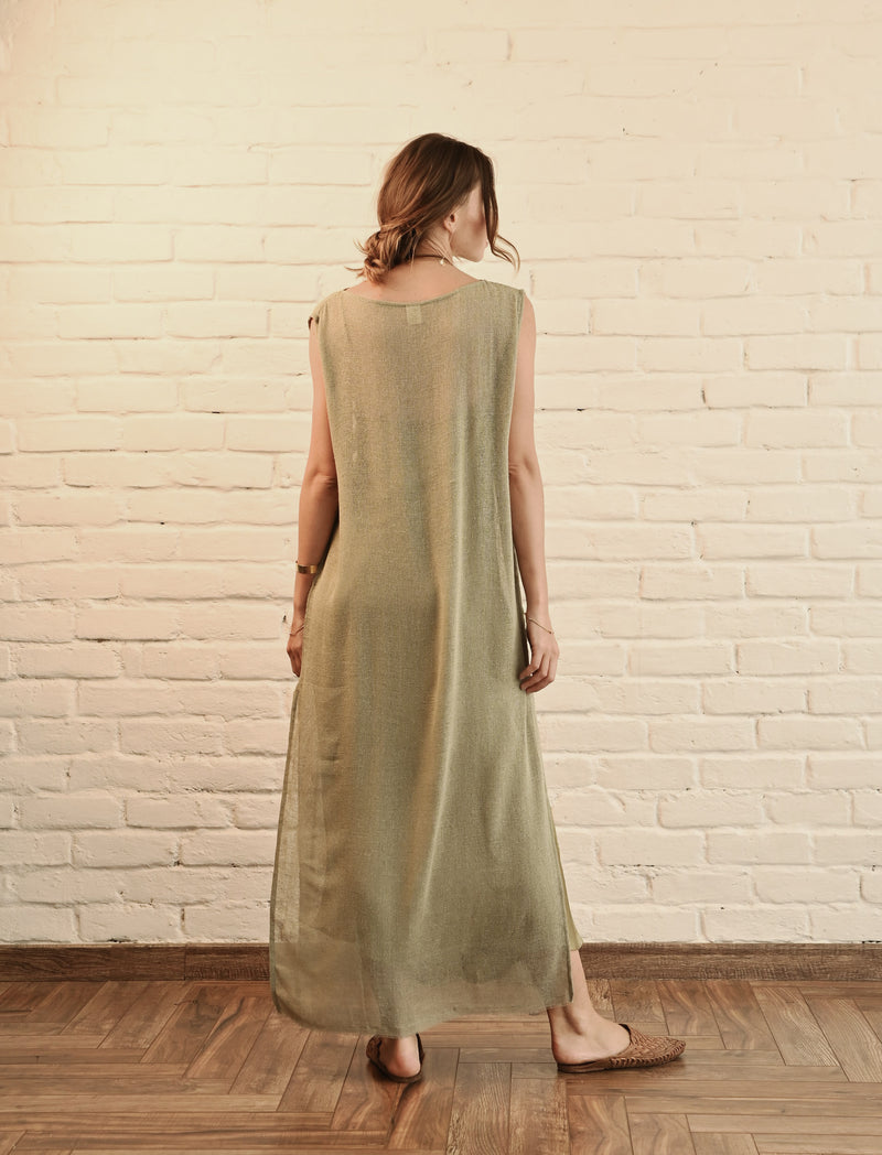 Sandal Dress | Sage
