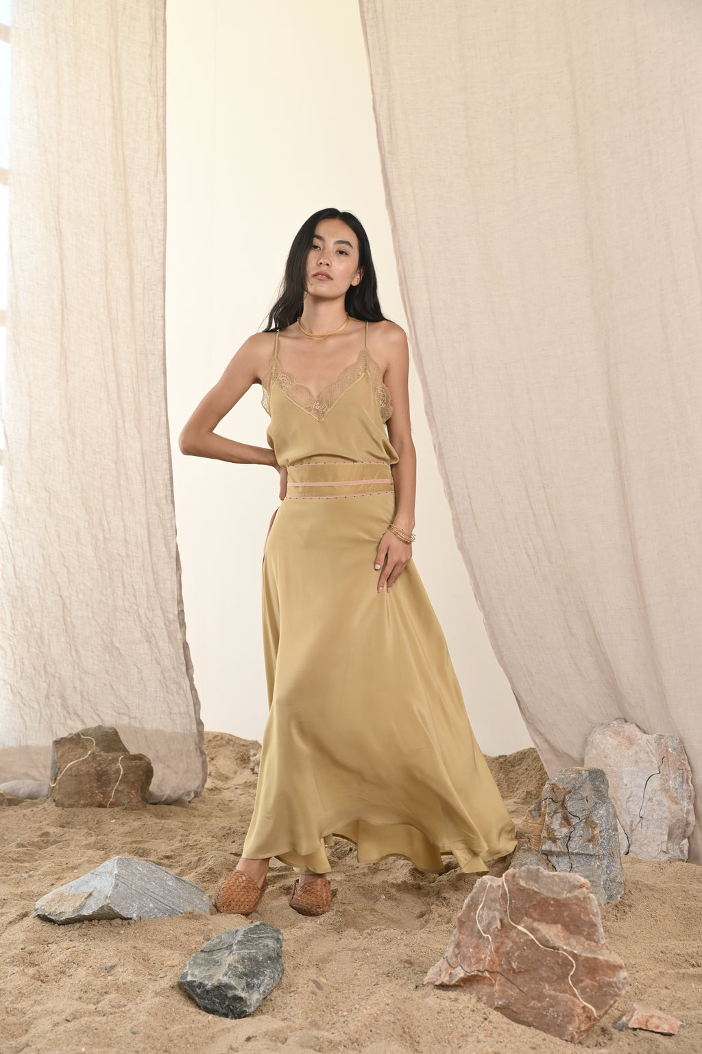Hayah Top | Dark Gold
