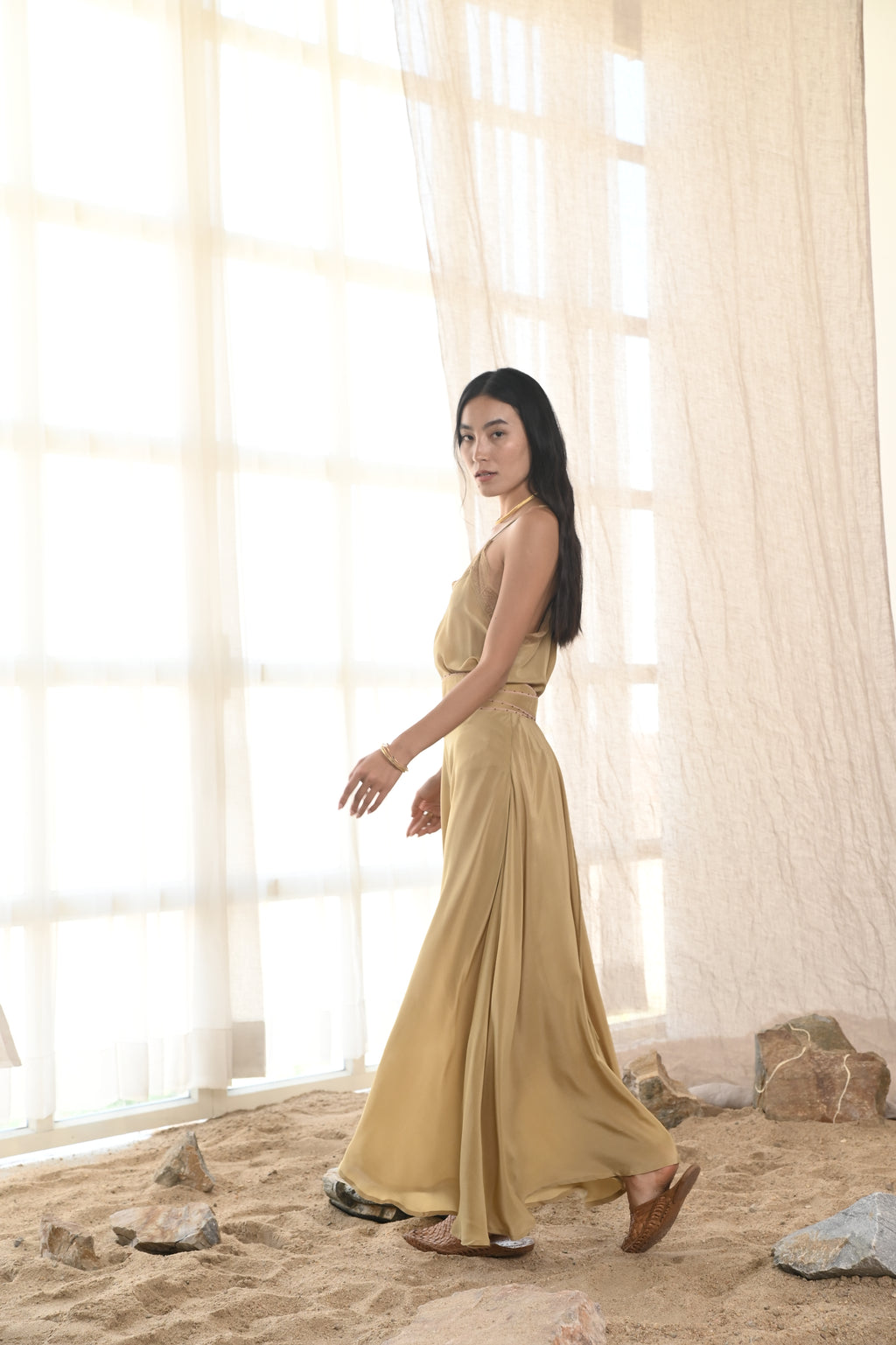 Hayah Top | Dark Gold