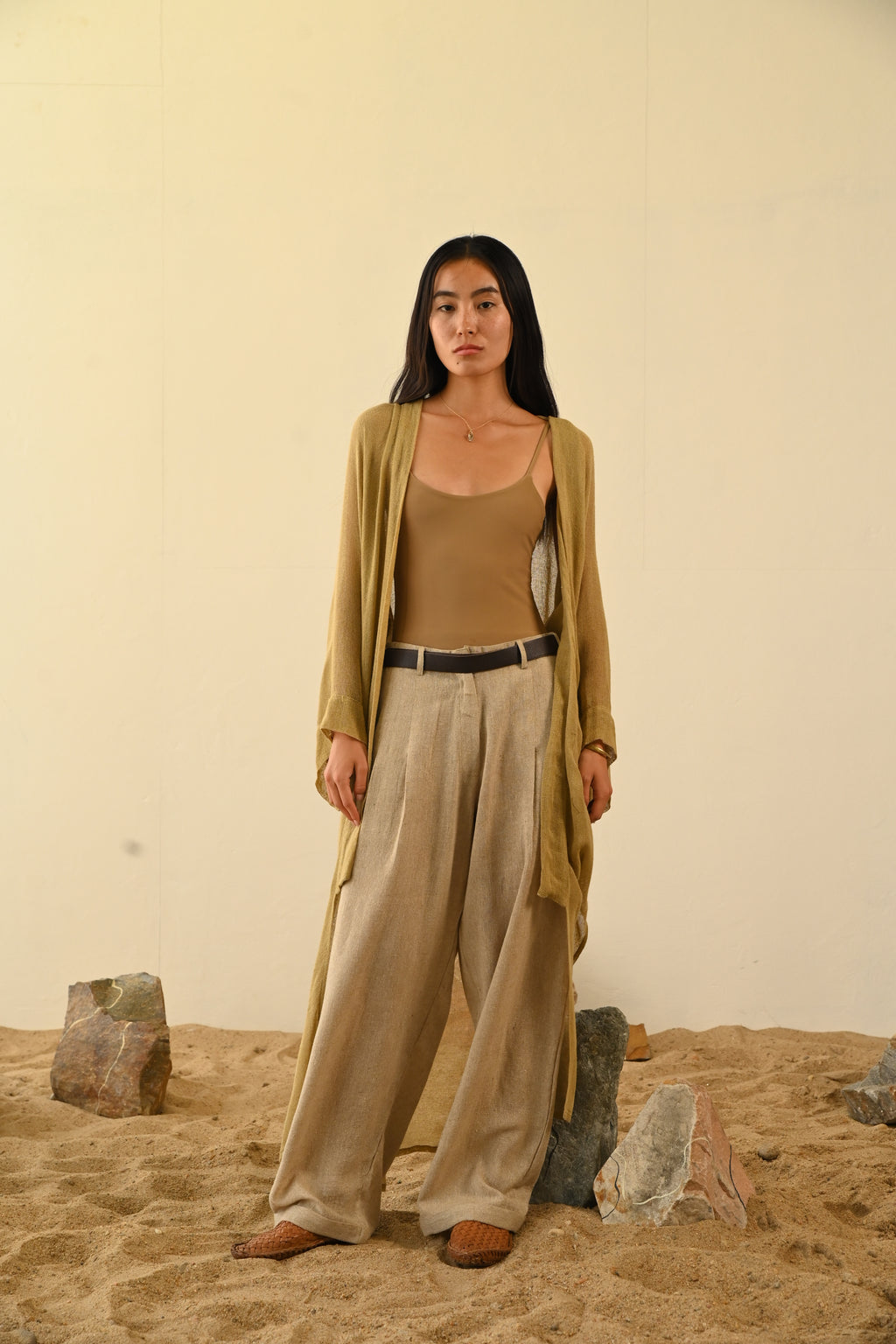 Hewa Kimono | Dark Gold