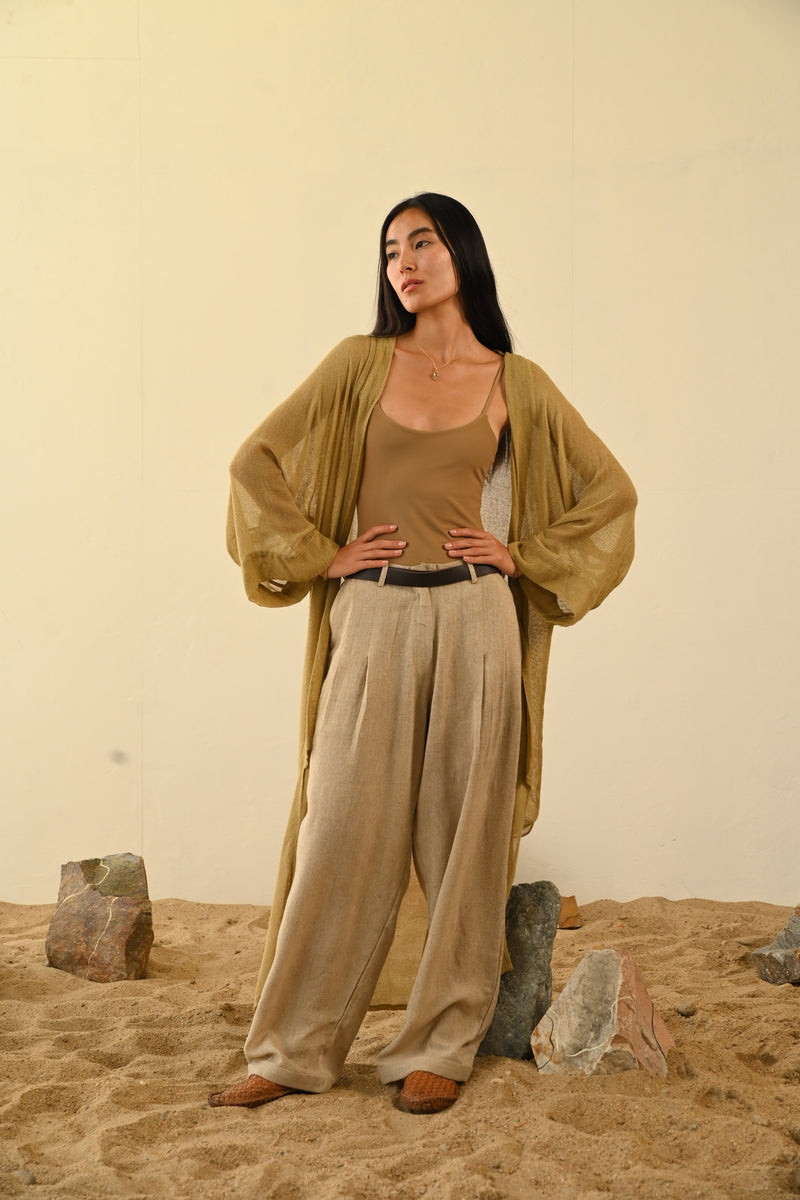 Hewa Kimono | Dark Gold