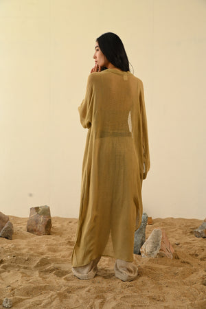 Hewa Kimono | Dark Gold