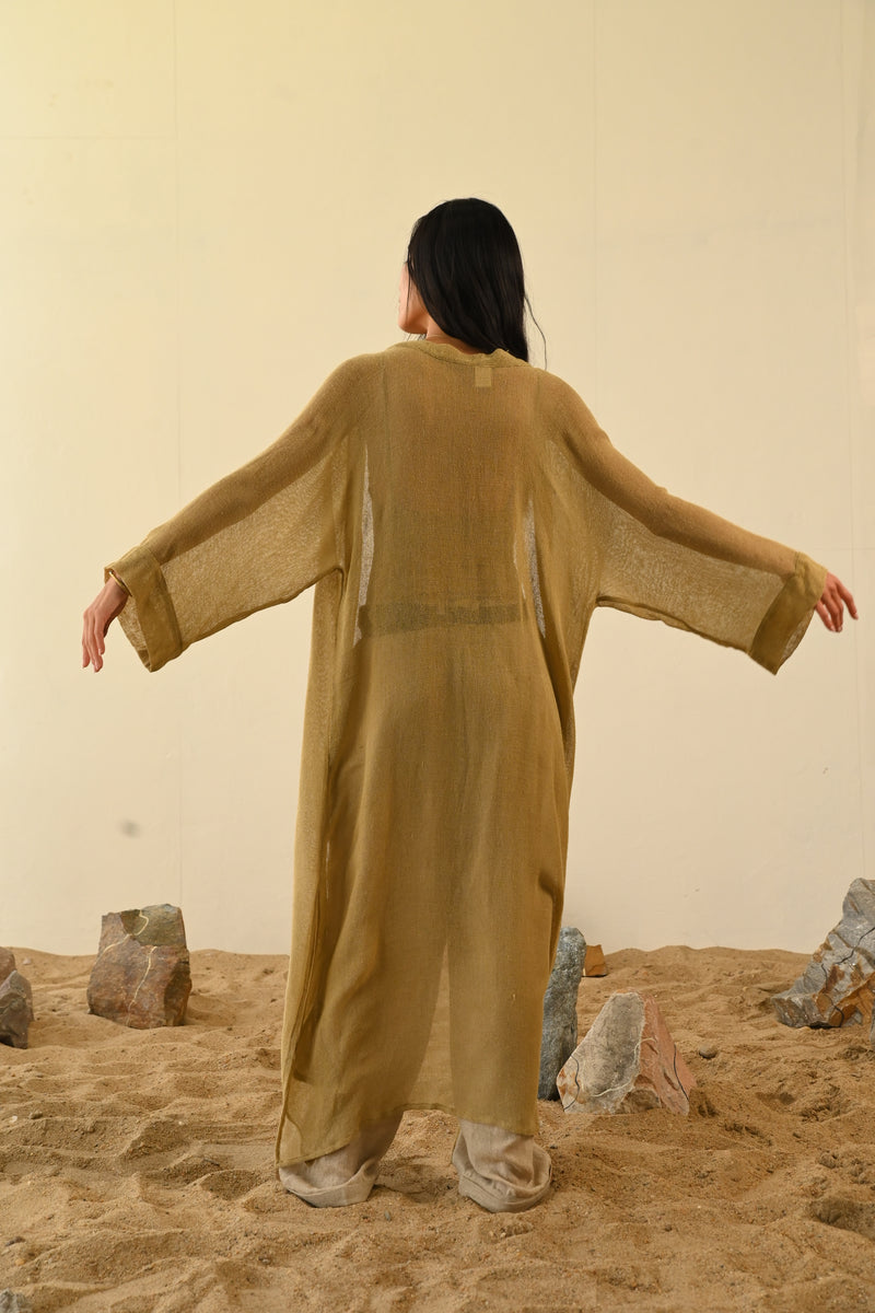 Hewa Kimono | Dark Gold