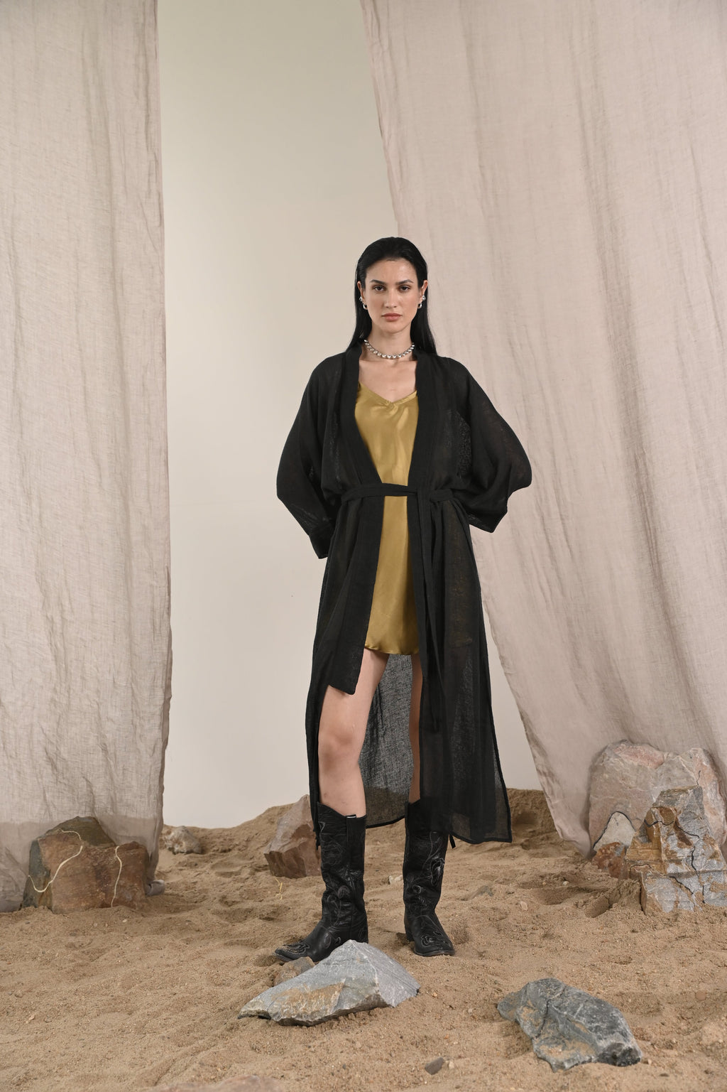 Hewa Kimono | Noir