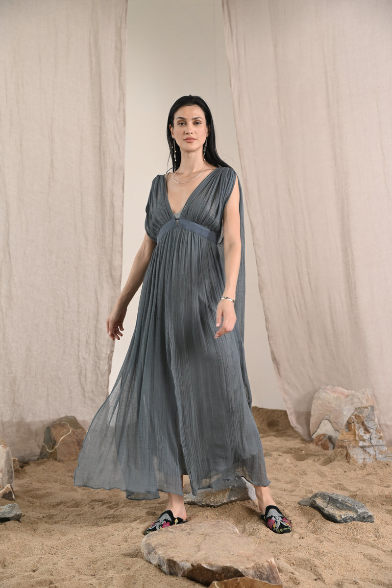 Jala Dress | Indigo