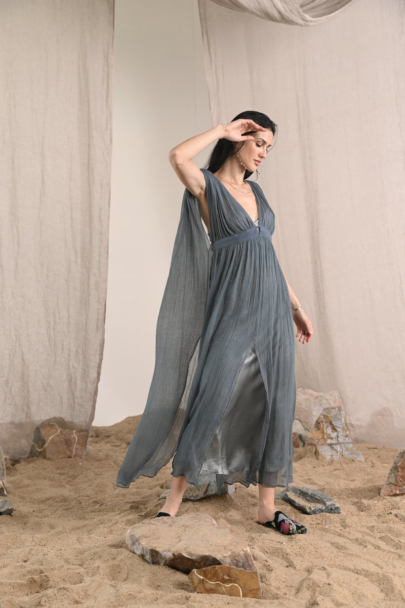 Jala Dress | Indigo