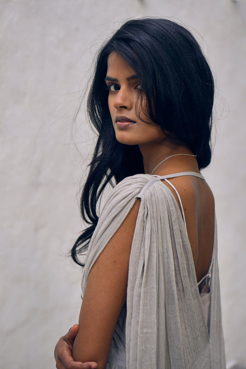 Jala Dress | Mist – The White Raven