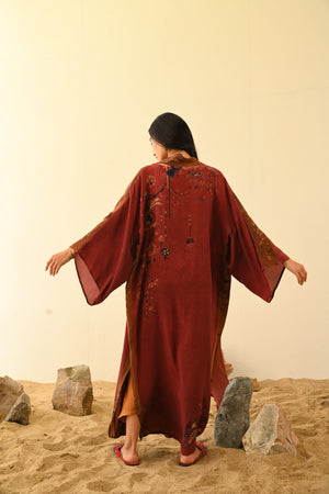 Kurakami Kimono | Mahogany