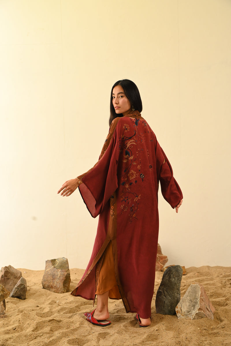 Kurakami Kimono | Mahogany