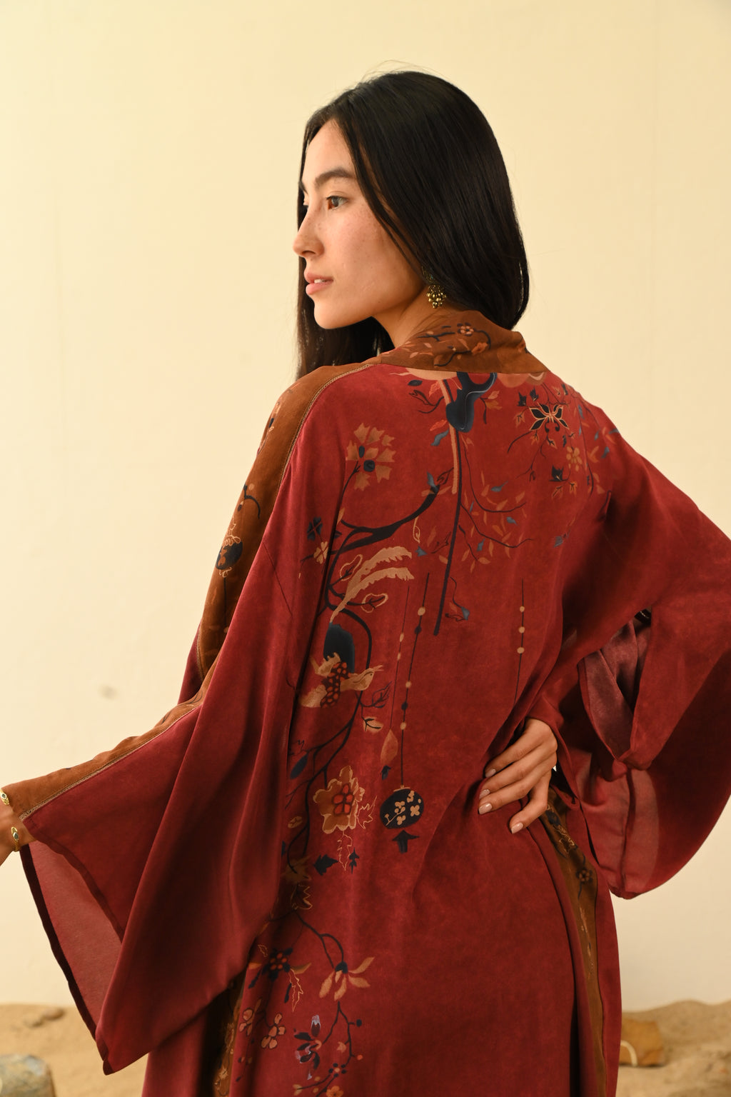Kurakami Kimono | Mahogany