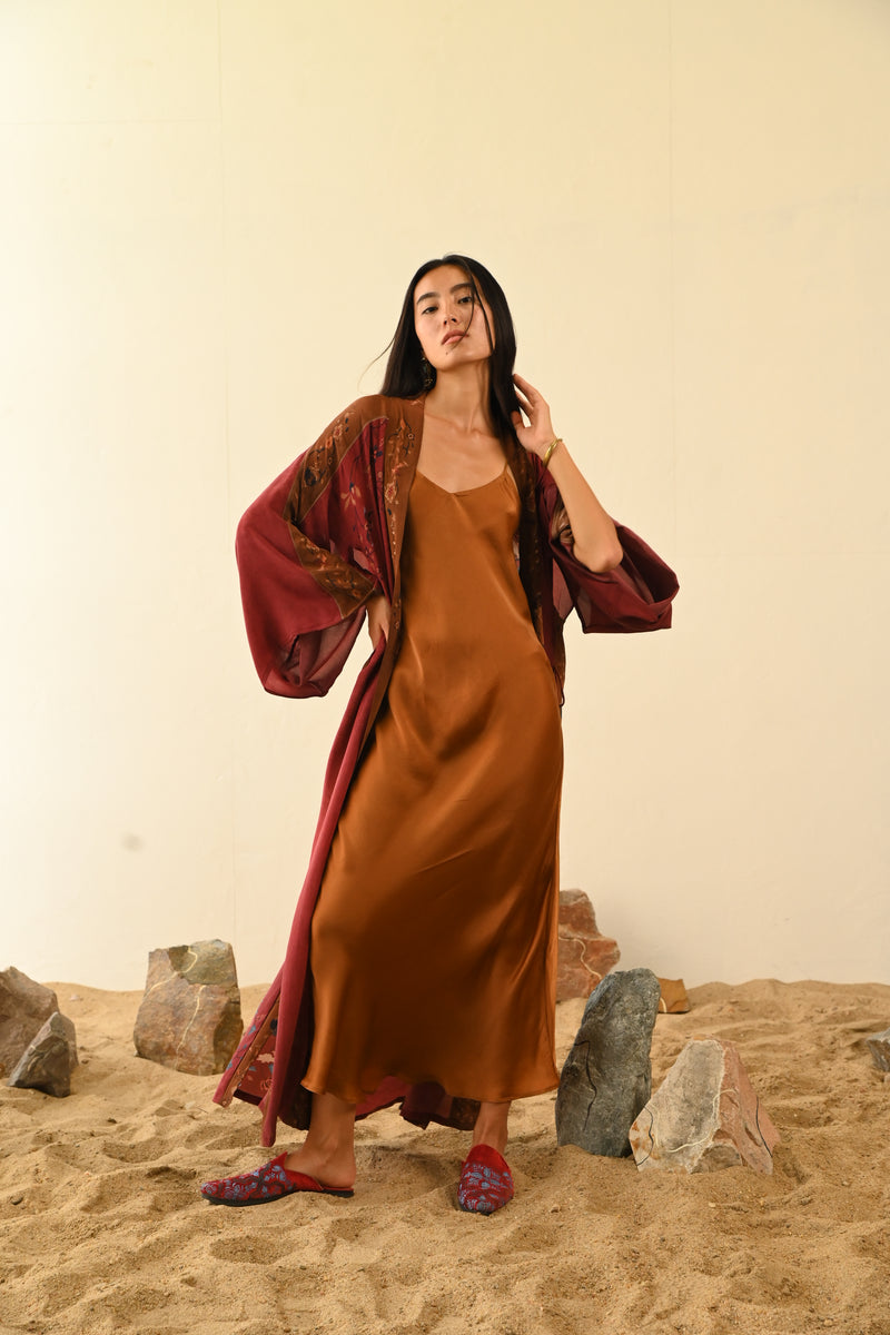 Kurakami Kimono | Mahogany