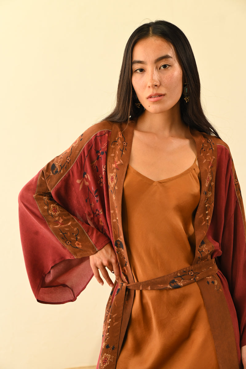 Kurakami Kimono | Mahogany