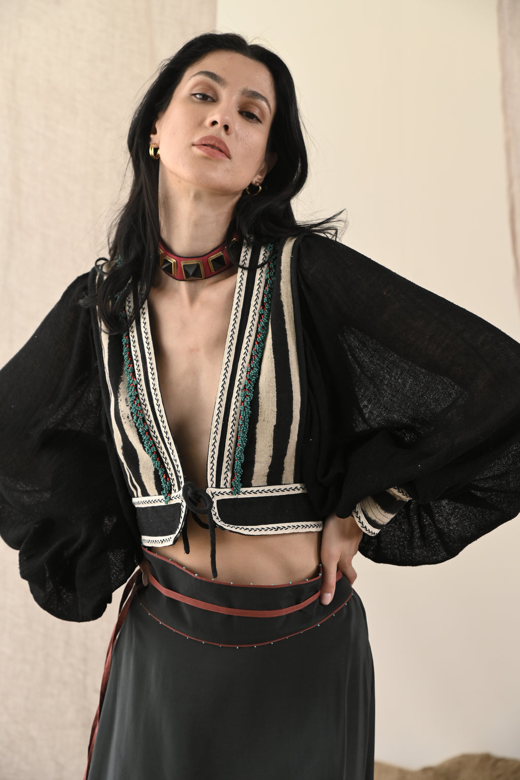 Meraki Jacket | Zebra