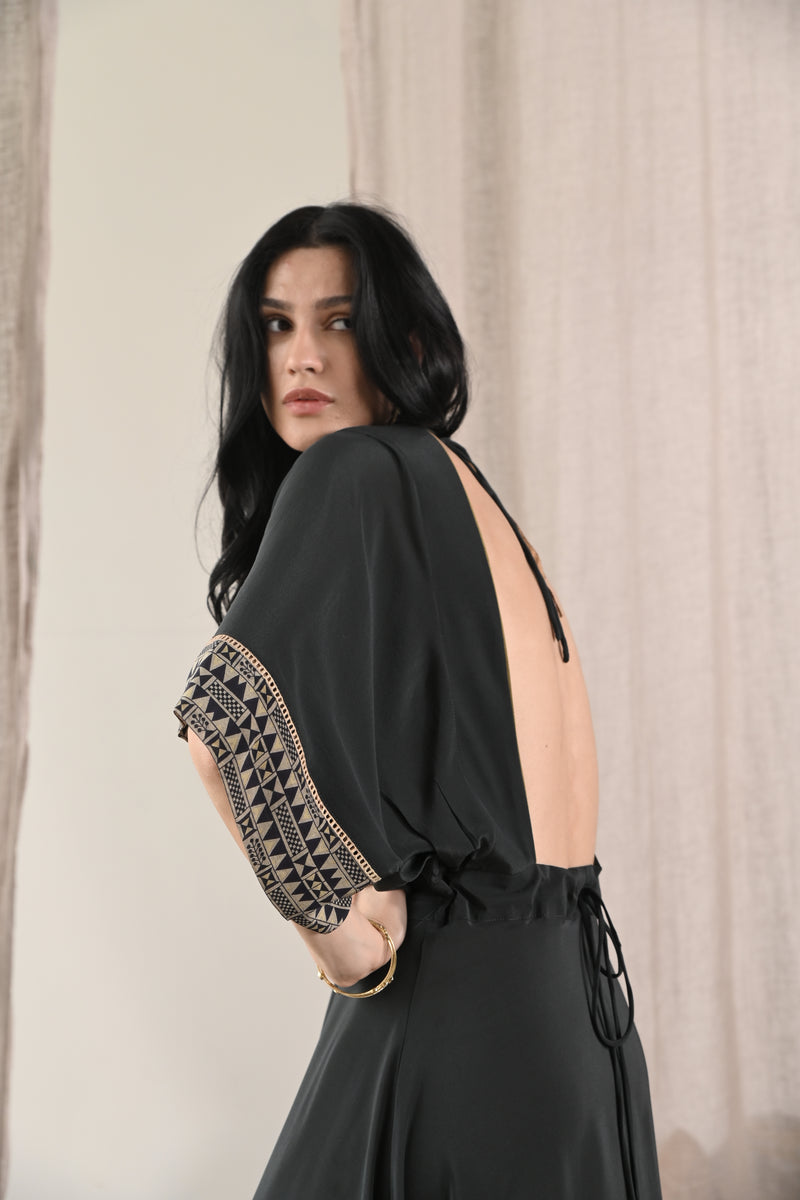 Nakisha Dress | Onyx