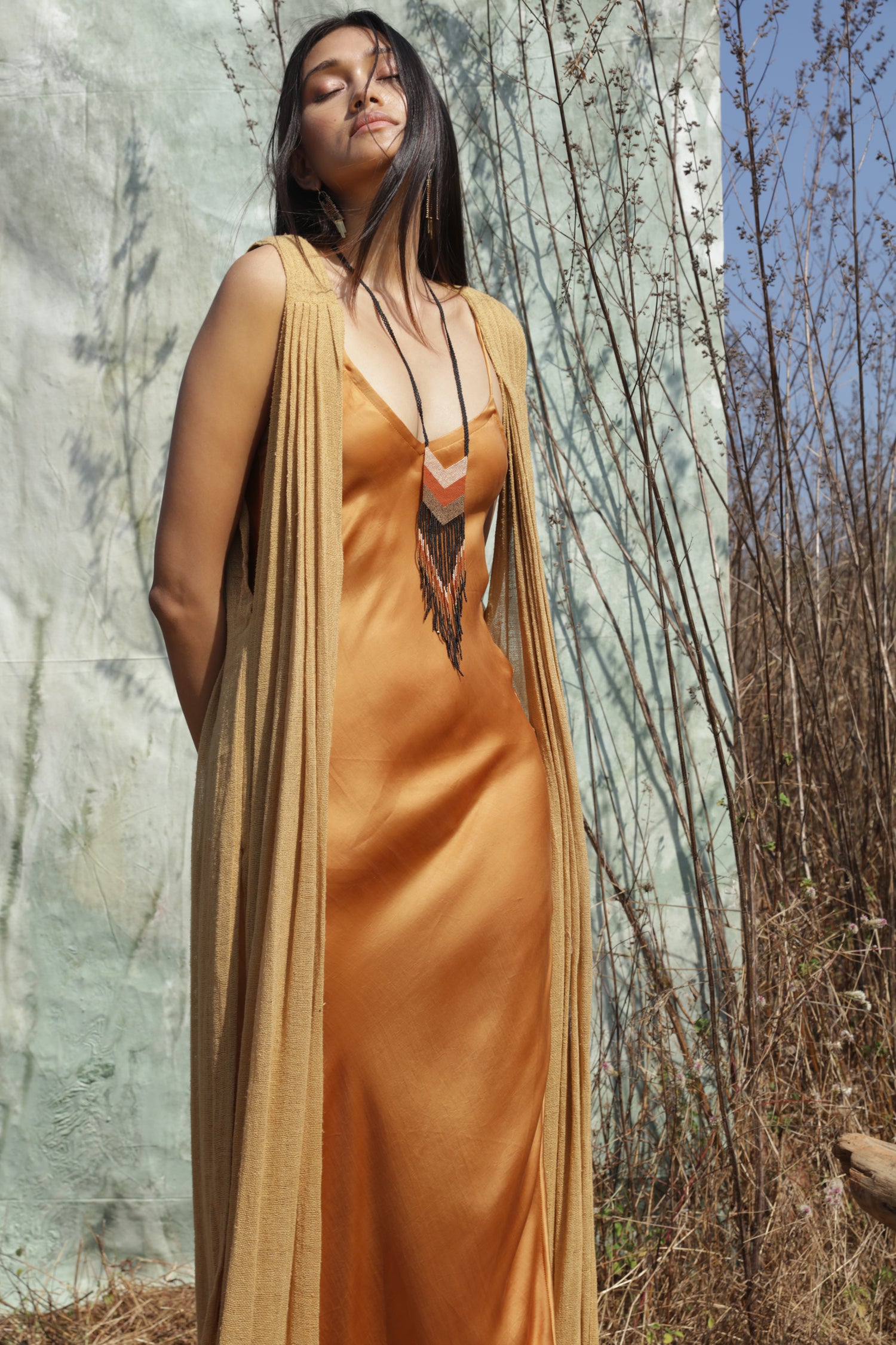 Rose Slip Dress | Copper The White Raven Rose Slip Dress | Copper The White Raven