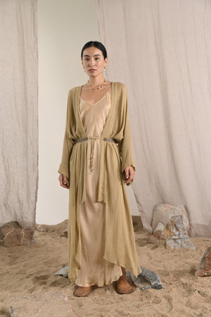 Rose Slip Dress | Champagne