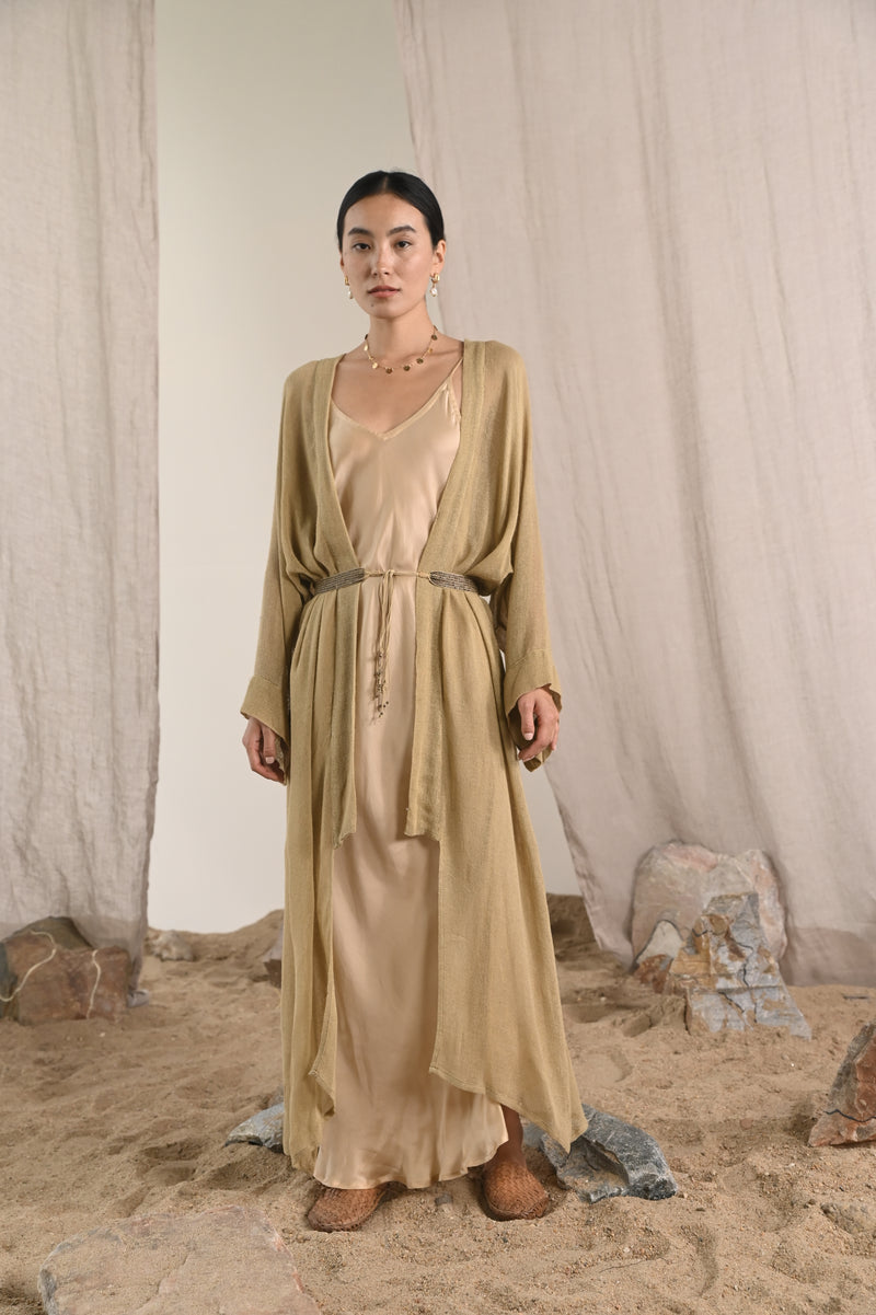 Rose Slip Dress | Champagne