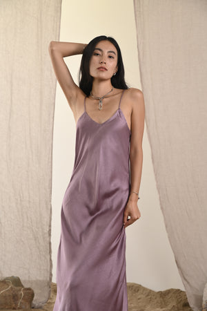 Rose Slip Dress | Lilac